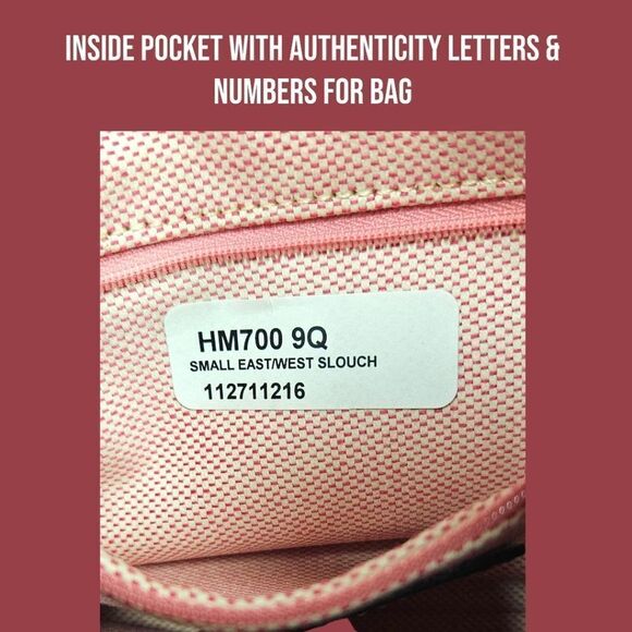 NWOT DOONEY & BOURKE MAXI QUILT SMALL EAST /WEST SLOUCH LEATHER STRAP PURSE - Picture 6 of 17